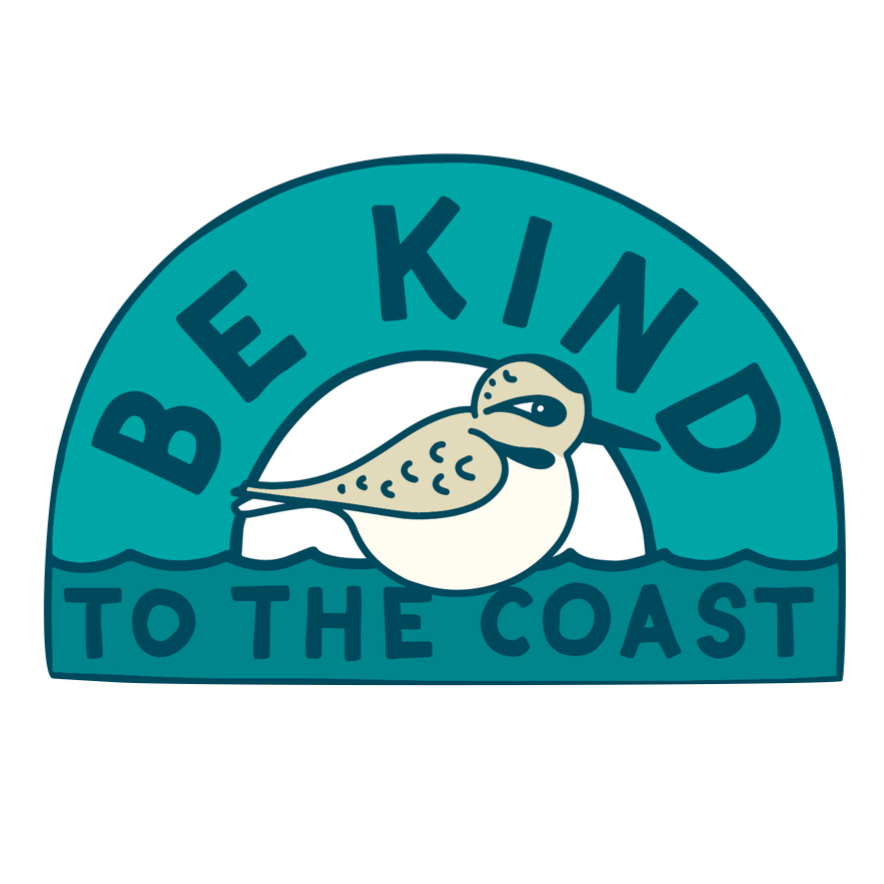 Be Kind To the Coast - TinTacker Metal Sign