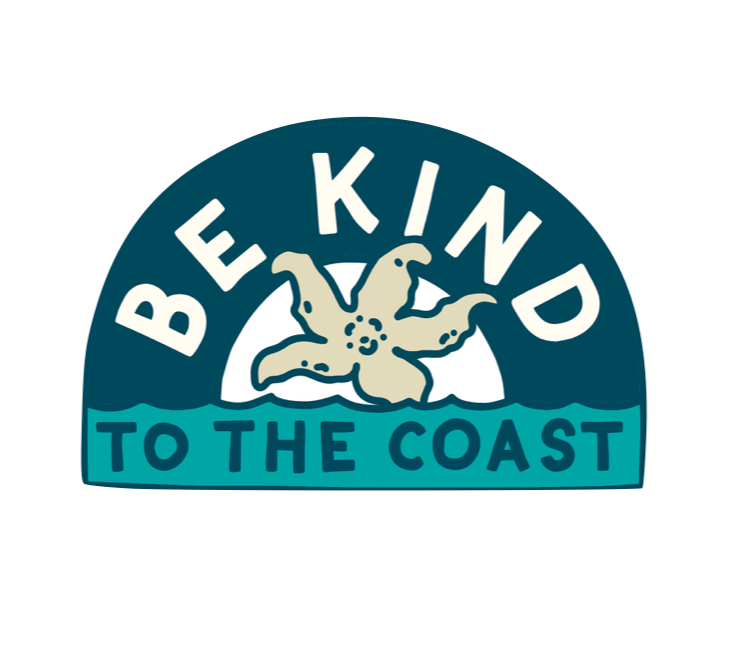 Be Kind To the Coast Sticker