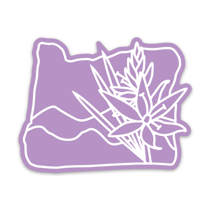 Camas Lily - 3.5" Vinyl Sticker