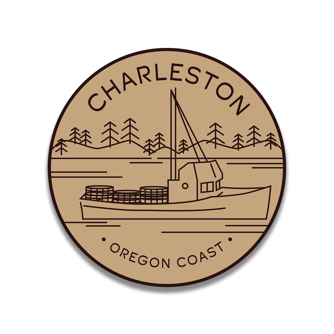Charleston 3.25" Sticker