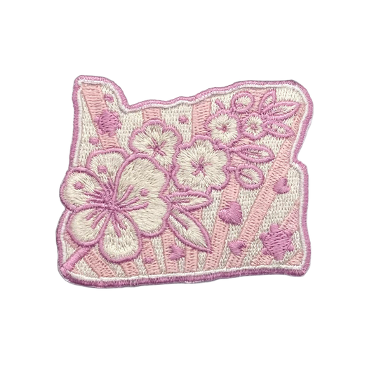 *NEW* Cherry Blossoms - Embroidered Patch