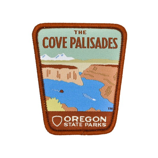 The Cove Palisades, 2.5" Iron-on Patch