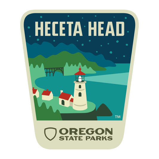 Heceta Head, 1.25" Enamel Pin