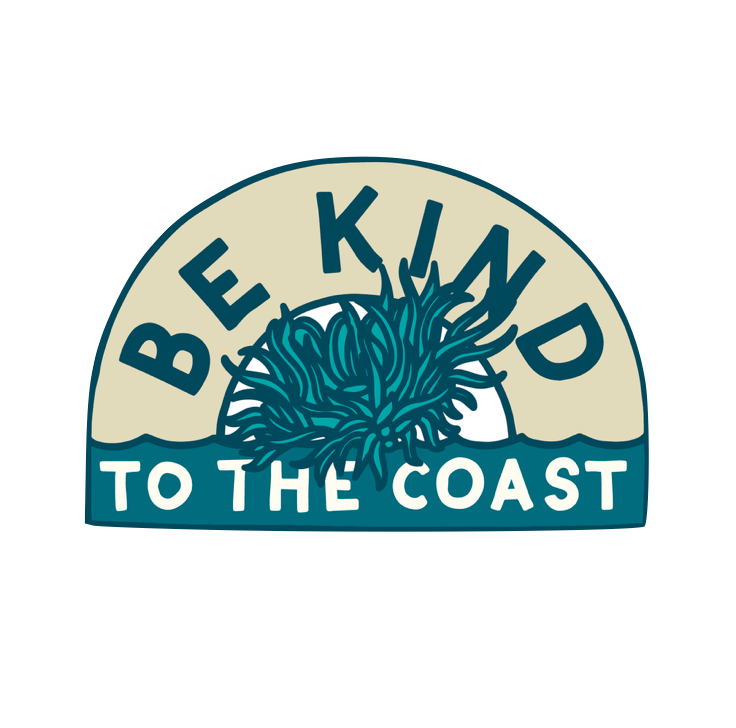 Be Kind To the Coast Sticker