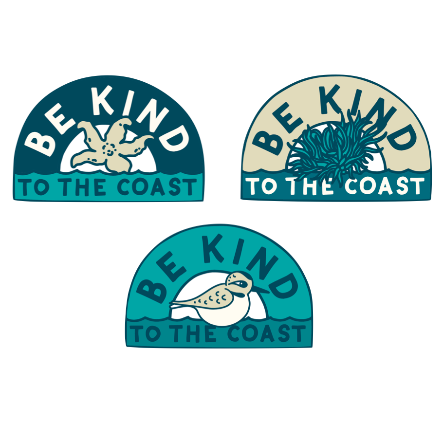 Be Kind To the Coast Sticker