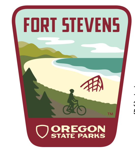 Fort Stevens - OPRD Official - 1.25" Enamel Pins