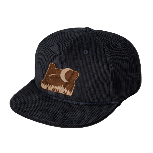 Wood Patch - Dark Sky Cord Hat