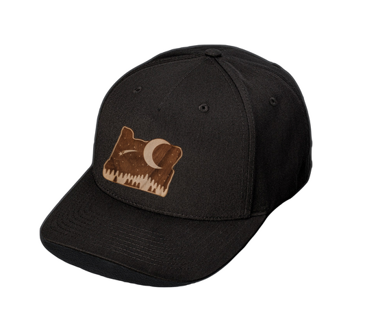 Wood Patch - Dark Sky Snapback Hat