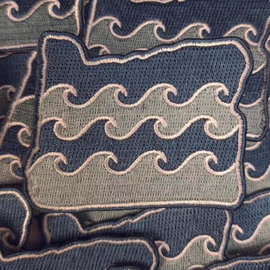 Water Ways - 2.25" Iron-on Patch