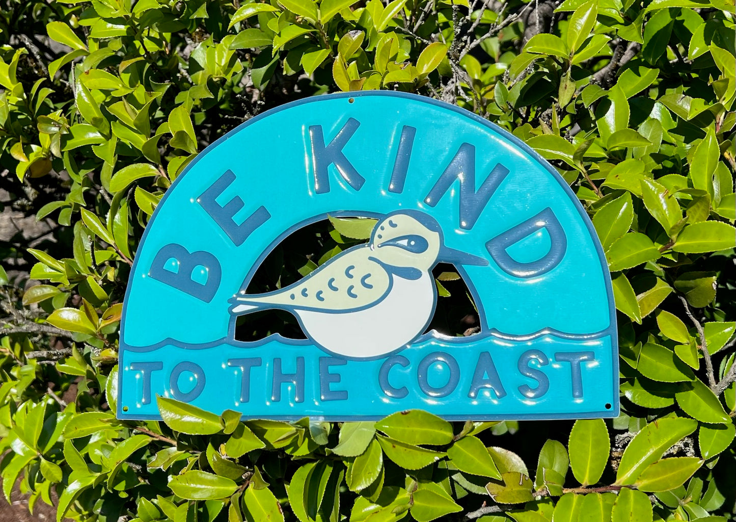 Be Kind To the Coast - TinTacker Metal Sign
