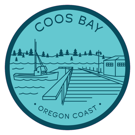 Coos Bay 3.25" Sticker