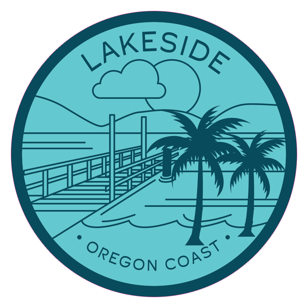 Lakeside 3.25" Sticker