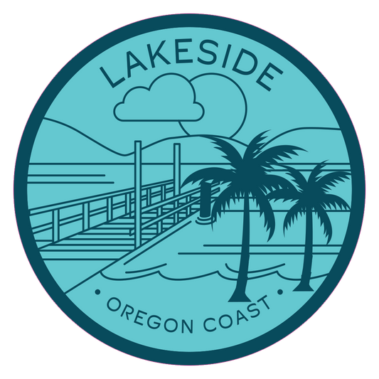 Lakeside 3.25" Sticker