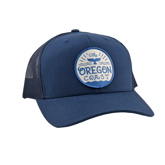 Whale's Tail - Oregon Coast - Trucker Hat