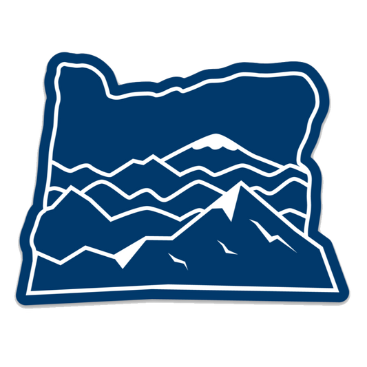 Mountains - 3.5" Vinyl Sticker