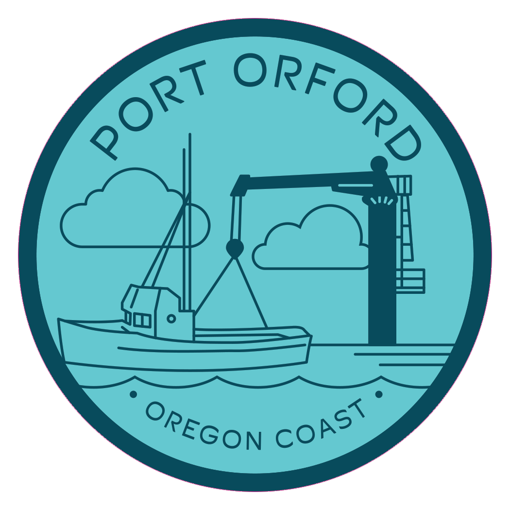 Port Orford 3.25" Sticker