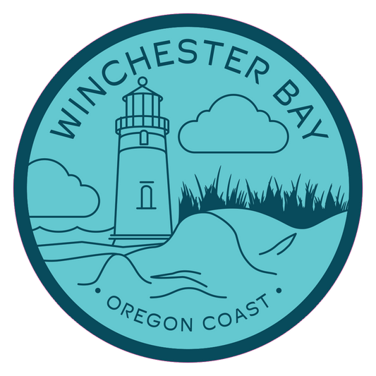 Winchester Bay 3.25" Sticker
