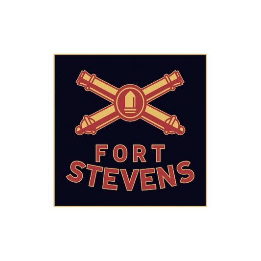 Fort Stevens - Cross Cannon - Enamel Pin