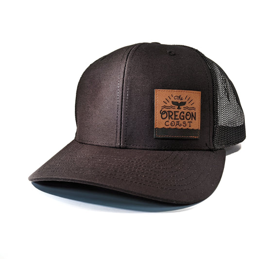 Oregon Coast - Whale's Tail Trucker Hat